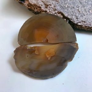 2 pack of agate slices